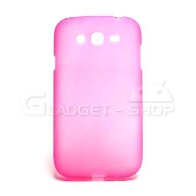 เคส Samsung Galaxy Grand (Pink Soft Gel) บาง Slim บิดงอได้ไม่ทำร้ายเครื่อง